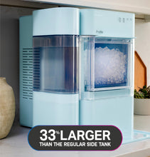 Load image into Gallery viewer, GE Profile Opal Ultra, Countertop Nugget Ice Maker, 1 Gal XL Side Tank, *Amazon Exclusive*, 38 lbs/Day, Pebble Pellet Crushed Ice Machine, WiFi Moonstone Blue
