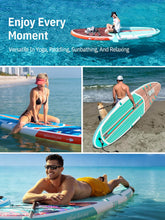 Load image into Gallery viewer, Niphean Inflatable Stand Up Paddle Board with Stabiltrac Fin Design and SUP Accessories, Anti-Slip EVA Deck, 10’6’’ Inflatable Paddle Boards for Adults & Youth of All Skill Levels