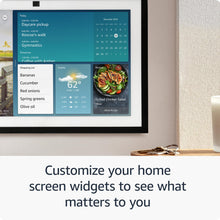Load image into Gallery viewer, All-new Amazon Echo Show 15 | A stunning HD 15.6" smart kitchen TV for home organization with Alexa