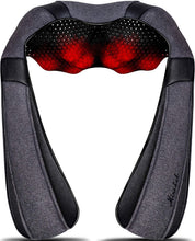Load image into Gallery viewer, Mirakel Fathers Day Dad Gifts for Husband Men, Neck Massager for Pain Relief Deep Tissue, Electric Shiatsu Shoulder & Back Massager with Heat, Mothers Day Gifts for Mom Wife Women Her (NOT Cordless)