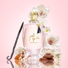 Load image into Gallery viewer, Juicy Couture Just Moi Eau de Parfum Spray for Women, Amber Vanilla Perfume with Cacao Blossom, Magnolia & Musk, Long-Lasting Scent, 3.4 fl oz