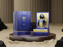 Load image into Gallery viewer, Arabian Crest Dubai Ranjha Eau de Parfum 100ML – Woody Aromatic Perfume for Unisex – Long-Lasting Scent with Rose, Incense, Oud & Tonka Bean – Vegan, Paraben-Free, Fragrance from France