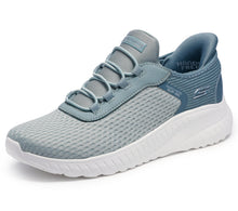 Load image into Gallery viewer, Skechers Women's Hands Free Slip-ins Bobs Squad Chaos - in Color, Sage, 9