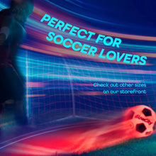 Load image into Gallery viewer, GlowCity Glow in The Dark Soccer Ball | Light Up Indoor/Outdoor Soccer Ball with 2 LED Lights | Pre-Installed Batteries | Fun Gift for Teens