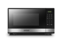Load image into Gallery viewer, BLACK+DECKER Microwave Oven Countertop, 1.1 Cu.Ft, 1000W, Stainless Steel