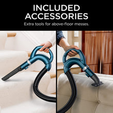 Load image into Gallery viewer, Shark Upright Vacuum, Navigator Lift-Away with Self-Cleaning Brushroll, HEPA Filter, Swivel Steering, Upholstery Tool & Pet Crevice Tool, Perfect for Pets & Multi-Surface, Teal, ZU503AMZ