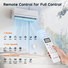 Load image into Gallery viewer, Albott 24,000 BTU Mini Split Air Conditioner and Heater, 18 SEER2 208-230V