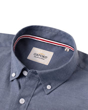 Load image into Gallery viewer, Alimens & Gentle Mens Dark Blue Button Down Shirts Long Sleeve Dress Shirt Work Oxford Shirt with Pocket,Navy,Large
