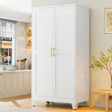 Load image into Gallery viewer, GAIOUS 79" Tall New update Kitchen Pantry Cabinet, Metal Storage Cabinet