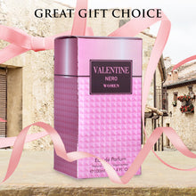 Load image into Gallery viewer, Valentine Nero for Women Eau De Parfum - Amber Floral Jasmine, Bourbon Vanilla & Woods - Oriental-Floral Fragrance with a Modern Twist - Elegant 100ml Bottle Fragrance Packed in a Paper Box