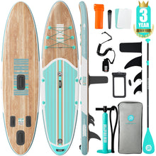 Load image into Gallery viewer, Niphean Inflatable Stand Up Paddle Board with Stabiltrac Fin Design and SUP Accessories, Anti-Slip EVA Deck, 10’6’’ Inflatable Paddle Boards for Adults & Youth of All Skill Levels