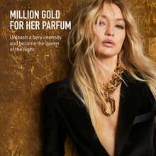 Load image into Gallery viewer, Rabanne Million Gold For Her Parfum - Sensual Floral Woody Perfume for Women with Jasmine, Ylang Ylang & Sandalwood - Fragrance Spray, 3 oz