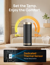 Load image into Gallery viewer, DREO Space Heaters for Indoor Use with Thermostat, 1500W Electric Heaters