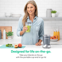 Load image into Gallery viewer, Nutribullet Personal Blender, Shakes, Smoothies, Food Prep, and Frozen Blending, 24 Ounces, 600 Watt, Dark Gray, NBR-0601WM