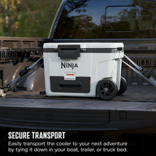 Load image into Gallery viewer, Ninja FrostVault 45QT Cooler with Wheels | Insulated with Temp Dry Storage Drawer | Keeps Ice Cold for Days | for The Beach, Camping, Picnics & More | Daffodil Daze | FB245YL