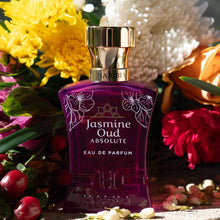 Load image into Gallery viewer, H HABIBI Jasmine Oud Absolute Eau de Parfum for Women, 75 ml 2.5 fl oz, Luxurious Oud and Jasmine Perfume, Long Lasting Arabian Perfume, Made in USA