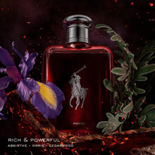 Load image into Gallery viewer, RALPH LAUREN FRAGRANCES Polo Red - Parfum - Men's Cologne - Ambery & Woody - With Absinthe, Cedarwood, and Musk - Intense Fragrance - 2.5 Fl Oz