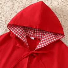 Load image into Gallery viewer, SEHIOZNI Little Red Riding Hood Costume Toddler Halloween Cosplay Clothes