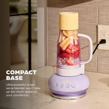 Load image into Gallery viewer, Ninja Blendboss™ | Personal Blender for Smoothies & Frozen Drinks | 26oz Travel Tumbler with LeakProof Lid, Chug Spout & Detachable Straw | Auto-iQ Technology | Lavender Lemonade | DB351PR