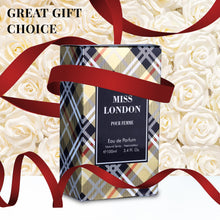Load image into Gallery viewer, Miss London for Women Eau De Parfum - Honeysuckle, Rose, Jasmine, Peony - Elegant Blends with Floral, Citrus & Woody Note - Fresh & Feminine Scent - 100ml Bottle for Daily Wear & Special Occasions