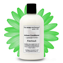 Load image into Gallery viewer, The Soap Exchange Hair Conditioner - Patchouli Scent - Hand Crafted 12 fl oz / 354 ml Natural Artisan Hair Care, Sulfate & Paraben Free, Nourish, Moisturize, & Protect. Made in the USA.