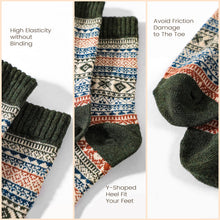 Load image into Gallery viewer, Pleneal Wool Socks for Women - Womens Winter Warm Wool Sock Men Cozy Knit Boots Socks for Women