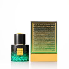 Load image into Gallery viewer, Khadlaj La Fede Intoxicate Mystique – Fresh, Woody, Balsamic, Vanilla – Extrait de Parfum Spray Long-Lasting Fragrance for Men, 3.4 Ounce / 100ml