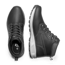 Load image into Gallery viewer, NORTIV 8 Men's Dress Boots Waterproof Lightweight Chukka Hiking Casual Mid Ankle Boots,Size 9.5,BLACK,SNHB242M