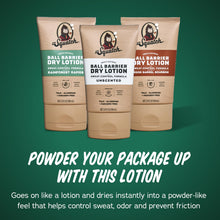 Load image into Gallery viewer, Dr. Squatch Ball Barrier Dry Lotion, No Mess Body Powder Lotion for Men, Made With Natural Ingredients - 2-Pack Rainforest Rapids