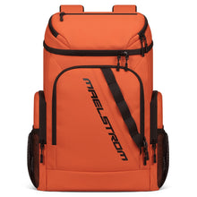 Load image into Gallery viewer, Maelstrom Backpack Cooler,36 Can Cooler Backpack,Soft Cooler Bag Insulated Leakproof,Lightweight Ice Chest Backpack,Travel Cooler Lunch Backpack for Camping,Hiking,Beach,Orange
