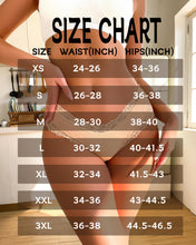 Load image into Gallery viewer, Sth Big Womens Cotton Underwear Sexy Lace Brazilian Panties Soft Breathable Cotton Cheeky Underwear for Ladies 6 Pack (6A, Medium)