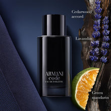 Load image into Gallery viewer, Armani Beauty Code Eau de Toilette - Men's Routine Cologne Holiday Gift Set
