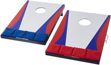 Load image into Gallery viewer, Amazon Basics Cornhole Set, Blue/Red