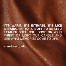 Load image into Gallery viewer, MALIN+GOETZ Leather Perfume Oil + Scented Candle Set | Vegan & Cruelty-Free | notes of nostalgia