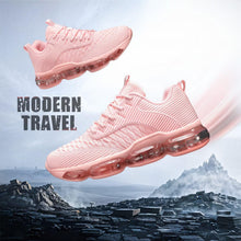 Load image into Gallery viewer, Luogoks Womens Walking Running Shoes Air Cushion Basketball Sneakers Fashion Tennis Breathable Sport Gym Fitness Cross Trainers Shoes Pink 6.5