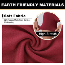 Load image into Gallery viewer, BAMBOO COOL Men's Ultra ComfortSoft Underwear, Moisture Wicking & Breathable No Ride Up Boxer Briefs with Fly, Multipack