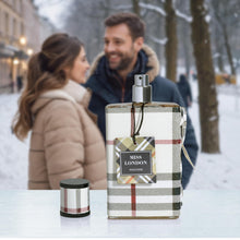 Load image into Gallery viewer, Miss London for Women Eau De Parfum - Honeysuckle, Rose, Jasmine, Peony - Elegant Blends with Floral, Citrus & Woody Note - Fresh & Feminine Scent - 100ml Bottle for Daily Wear & Special Occasions