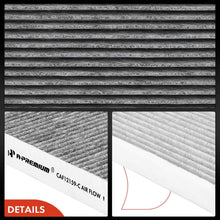 Load image into Gallery viewer, A-Premium Cabin Air Filter with Activated Carbon Compatible with Hyundai Sonata 2016-2019 & Kia Optima 2016-2020 Replace# 97133C1010, PC99206CP