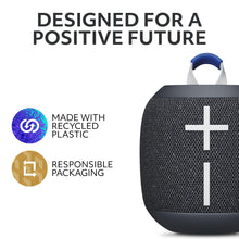 Load image into Gallery viewer, Ultimate Ears WONDERBOOM 4 Portable Waterproof Bluetooth Speaker with Big Bass and 360-Degree Sound, Dustproof Floating Speaker with 131ft (40m) Range - Black