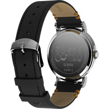 Load image into Gallery viewer, Timex Men's Peanuts Weekender 40mm Watch - Black Strap Orange Dial Silver-Tone Case