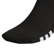 Load image into Gallery viewer, adidas Rivalry Soccer Socks (2-Pair), Black/White, Small