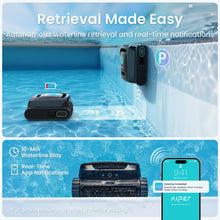 Load image into Gallery viewer, (2026 New) AIPER Scuba V3 AI Vision Cordless Robotic Pool Cleaner, 10x Faster Pool Cleaning with AI Patrol, 24/7 Auto Cleaning, Smart Waterline Parking & Multi-Layer Filtration, Gray