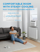 Load image into Gallery viewer, Midea Inverter Window Air Conditioner with Heat – Quiet Window AC Unit and Heat Combo with Dehumidifier – Cools up to 550 Sq. Ft. – Energy Star Rated, Smart Control, Remote, 12,000 BTU