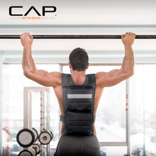 Load image into Gallery viewer, CAP Barbell Adjustable Weighted Vest, 50 lb, Black
