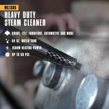 Load image into Gallery viewer, McCulloch MC1385 Deluxe Canister Steam Cleaner, 2-Hour Runtime, Chemical-Free, 23 Accessories: Mop Head, Brushes & More - Built for Home, Tile, Carpet, Furniture, & Personal Car Detailing