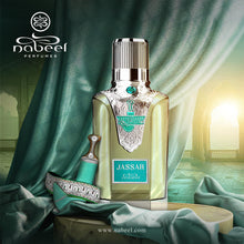 Load image into Gallery viewer, Nabeel Jassar - Luxus Edition for Unisex - Arabian Perfume for Women & Men - Fragrance with Bergamot, Vanilla, Rose, Mandarin, Sandalwood, Amber Scent - Arabic Cologne - Travel Size - 3.3 oz EDP Spray