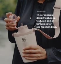 Load image into Gallery viewer, Stanley Cross Bottle | 23 oz Travel Bottle with Jacquard Strap | Leakproof Tritan Lid with Removable Straw | Recycled Stainless Steel | Double-Wall Vacuum Insulation