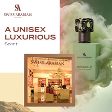 Load image into Gallery viewer, Swiss Arabian Patchouli 01 Patchouli Cologne for Men & Women – Long Lasting Modern Fougere Eau de Parfum, Lavender Mint Aromatic Notes | Heritage Collection Unisex Arabic Fragrance 50ml