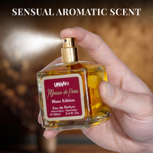 Load image into Gallery viewer, Maison De Paris Blanc Edition Eau De Parfum for Women and Men - Unisex Everyday Fragrance Featuring a Blend of Oriental & Floral Notes - Warm, Spicy & Aromatic Composition - Elegant 100ml Bottle