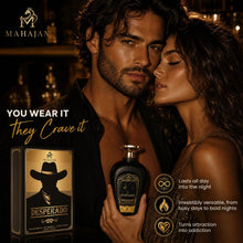 Load image into Gallery viewer, Mahajan Desperado Eau de Parfum - Powerful & Seductive Men’s Cologne - Spicy, Woody, & Sweet Fragrance for Day & Night - Long-Lasting Luxury Perfume for Men (3.4 oz)